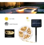 Tira Led Solar Litex Lx437 Intemperie Jardín Decoración - Imagen 2