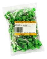 PUNTERA DOBLE TIFF 6MM LARGO 14MM BRINNA X100