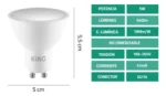DICRO KING ECO 5W AC185-265V CALIDO Y FRIO - Imagen 3
