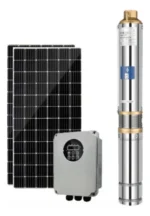 Bomba Sumergible H 1100W. Pozo 4". Bomba Centrifuga con controlador DC
