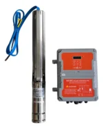 Bomba Sumergible H 1500W. Pozo 4". Bomba Centrifuga con controlador AC/DC