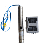 Bomba Sumergible H 1100W. Pozo 4". Bomba Centrifuga con controlador DC