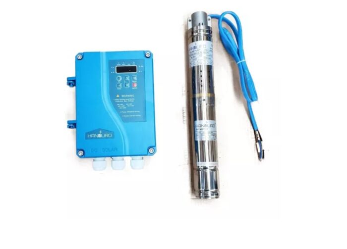 Bomba Sumergible H 210W. Pozo 3". Bomba Helicoidal con controlador DC - Imagen 2