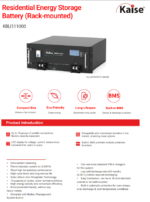 Batería de Litio LiFePO4 51.2V 100Ah Raqueable Kaise - Imagen 8