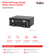 Batería de Litio LiFePO4 25.4 V 100Ah Raqueable Kaise - Imagen 7